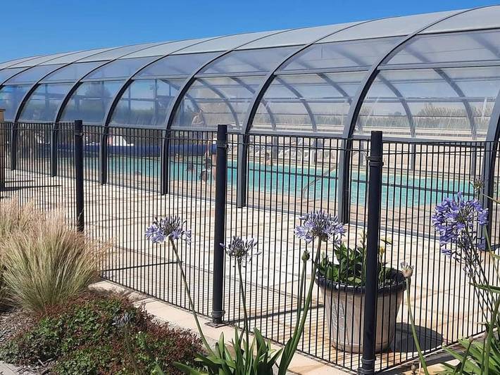 Flower Camping Omaha Beach - Unterkunft 2 personen - Cyclo Lodge 8 m² (1 Schlafzimmer) 2 Personen in Omaha Beach, Vierville-sur-Mer