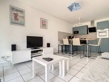 Gîte pour 6 personnes, avec jardin dans Stella Plage