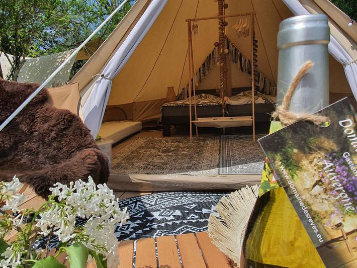 Glampings pour 2 personnes, avec sauna dans le Puy-de-Dôme - 3
