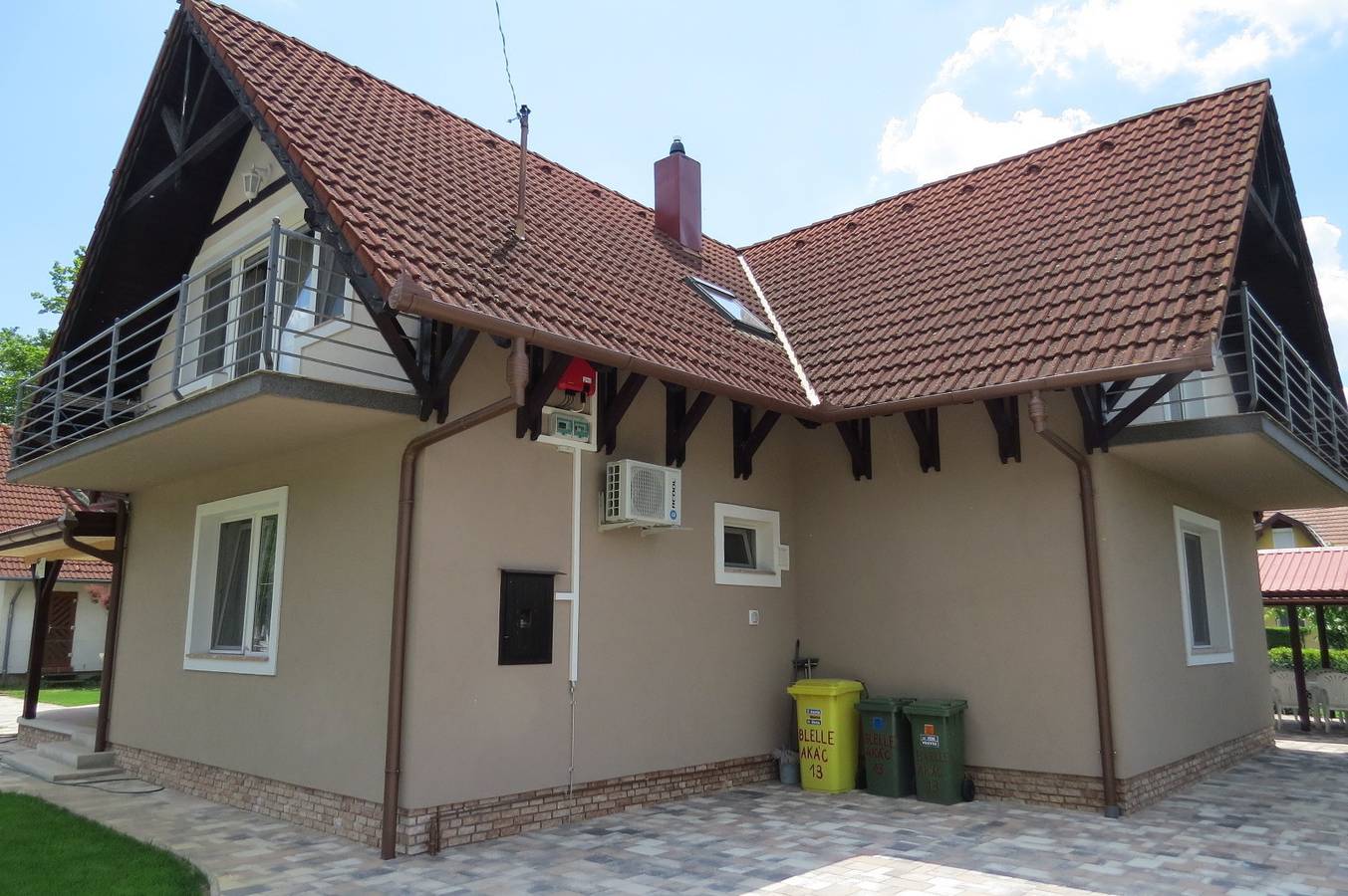 Ganze Ferienwohnung, 3 fös apartman in Balatonlelle, Plattensee Südufer