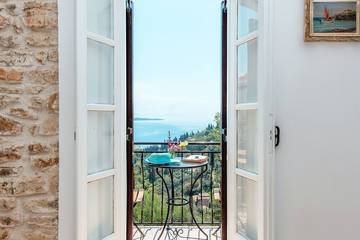 Cottage für 2 Personen, mit Balkon, mit Haustier auf Korfu