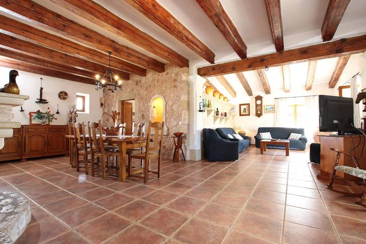 Villa für 6 Personen mit Garten in Pollença Stadt, Pollença