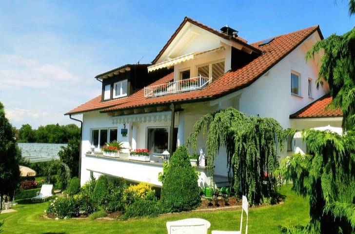 Gîte pour 4 personnes, avec terrasse et vue à Meckenbeuren