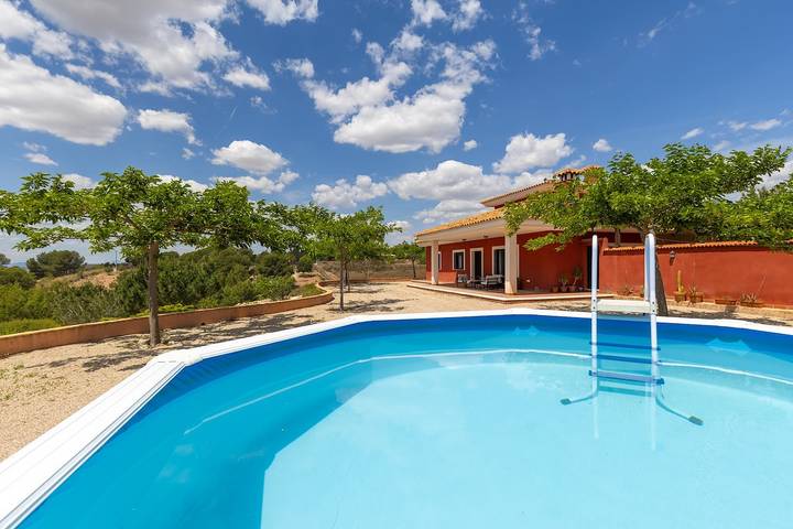 Casa rural para 8 personas, con Jardín en Sierra Espuña