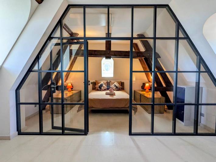 Villa pour 4 personnes, avec Terrasse et Jardin ainsi que Sauna et Vue