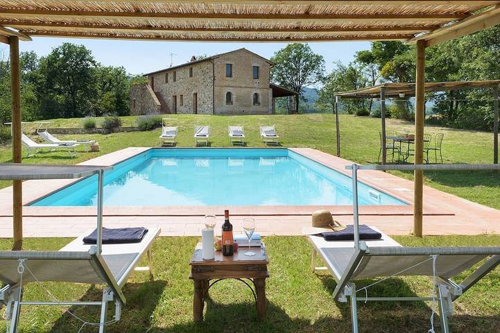 Casa vacanza per 8 persone, con giardino, con animali domestici in San Casciano dei Bagni