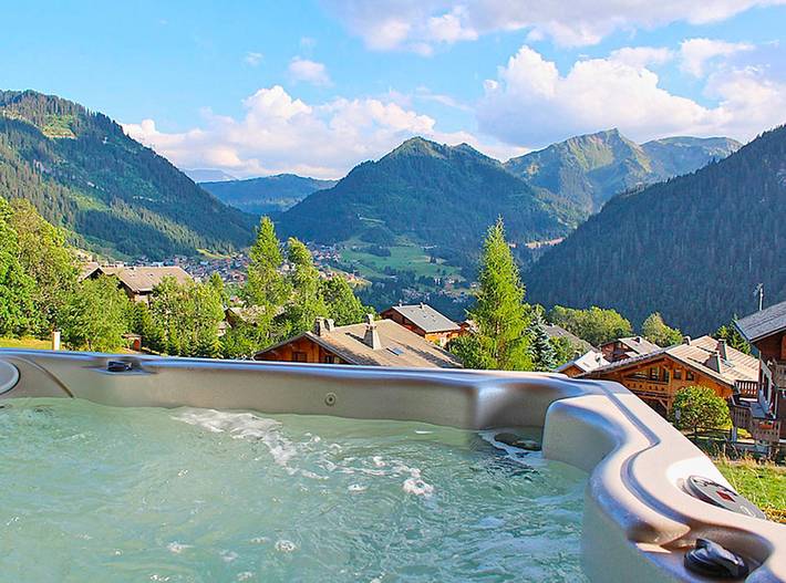 Chalet pour 13 personnes, avec Balcon et Jacuzzi ainsi que Terrasse et Sauna à Chatel - 2