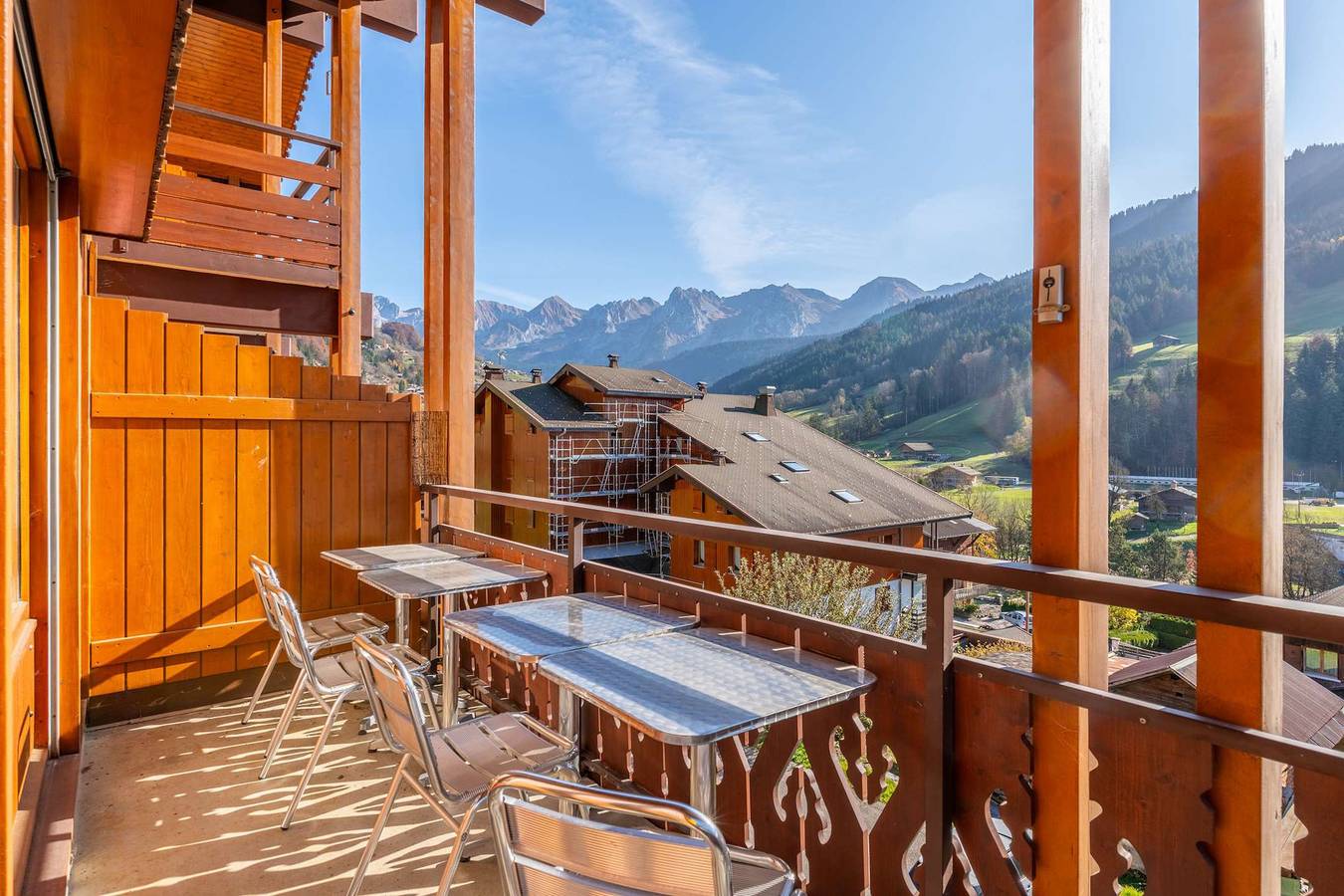Apartamento vacacional entero, Apartamento de vacaciones para 8 personas con balcón/terraza in Le Grand-Bornand, Región de Annecy