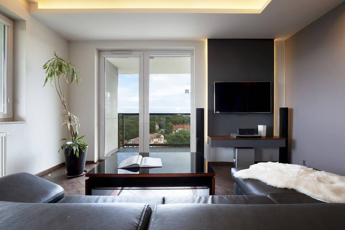Entire apartment, Elite Apartments  Seaview Tower | amazing see view & free parking | By the Sea in Jelitkowo, Gdansk