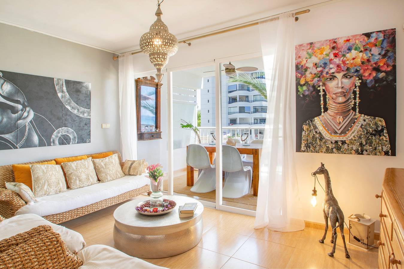 Apartamento entero, Apartamento 'Playa Arenal Grupo Terra De Mar' con vistas al mar, Wi-Fi y aire acondicionado. in Platja de l'Algoleja (Calpe), Calpe