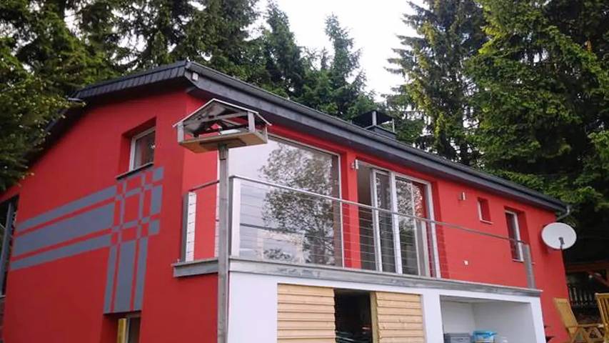 Ferienhaus für 5 Personen, mit Garten und Whirlpool, mit Haustier in Masserberg