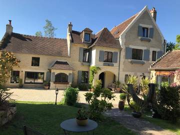 Chambre d’hôte pour 2 personnes, avec terrasse ainsi que vue et jardin dans le Calvados