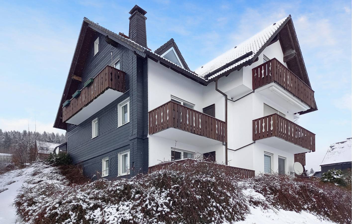 Ganze Ferienwohnung, Gemütliche Wohnung mit Parkplatz, Terrasse & WiFi in Winterberg in Neuastenberg, Winterberg