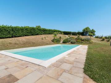 Villa Con Piscina per 10 Persone in Piandimeleto, Pesaro-Urbino, Foto 1