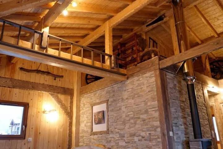 Ferme pour 12 personnes, avec balcon et jardin à La Bresse