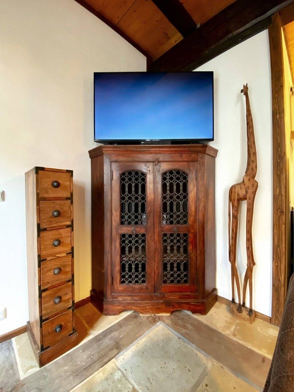 Ferienhaus Namibia-Lodge im Rittergut Leppersdorf in Wachau, Oberlausitz-Niederschlesien