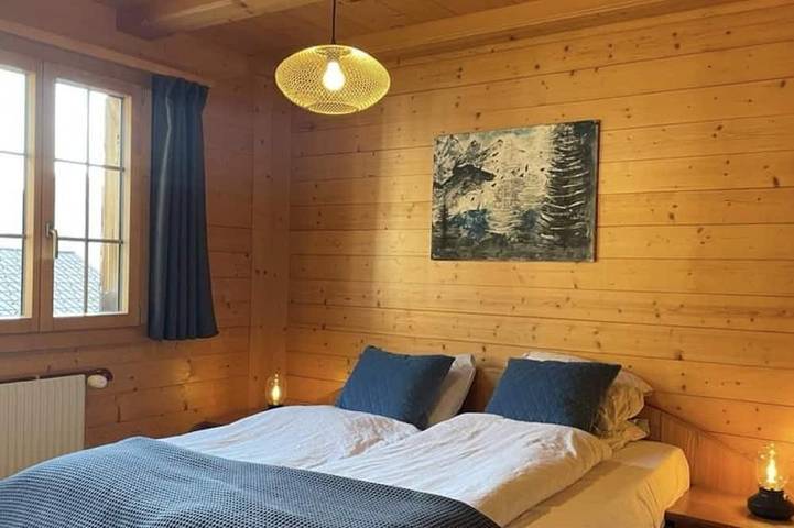 Ferienhaus für 6 Personen, mit Balkon und Garten in Frutigen - 2