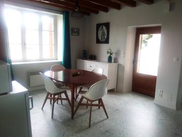 Gîte pour 4 personnes, avec vue et jardin à Pontlevoy