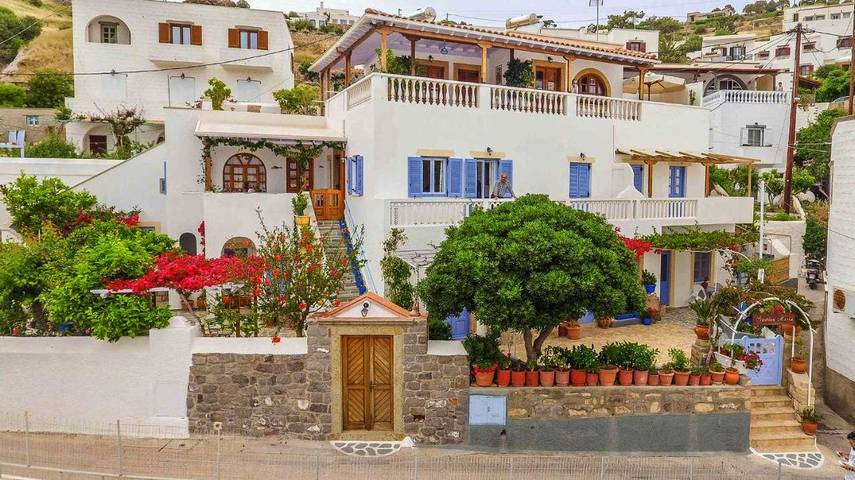 Maison d’hôte pour 2 personnes, avec Terrasse et Jardin dans Patmos