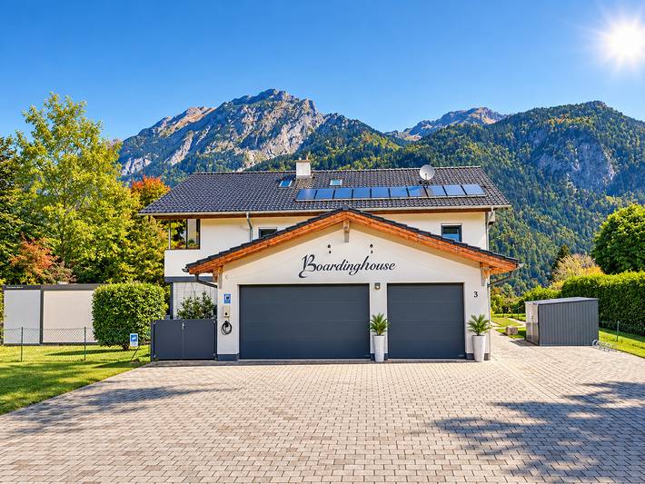 Ferienwohnung für 4 Personen, mit Balkon und Garten in Bayerisch Gmain