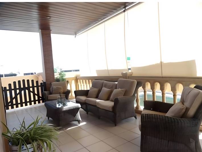 Chalet mit privatem Pool und Garten in Aljaraque, Huelva in Aljaraque, Costa de la Luz