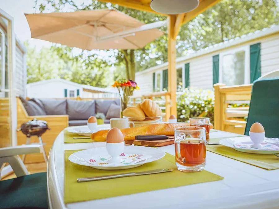 Camping Zaton Holiday Resort  - Mobilhome 7 personas - Confort Plus 3 habitaciones Relax in Petrcane, Region de Zadar