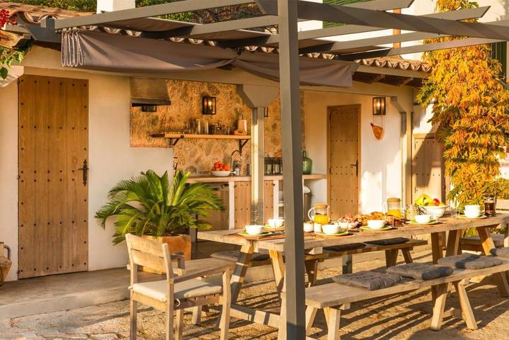 Finca für 12 Personen, mit Terrasse und Garten sowie Pool in Caimari - 4