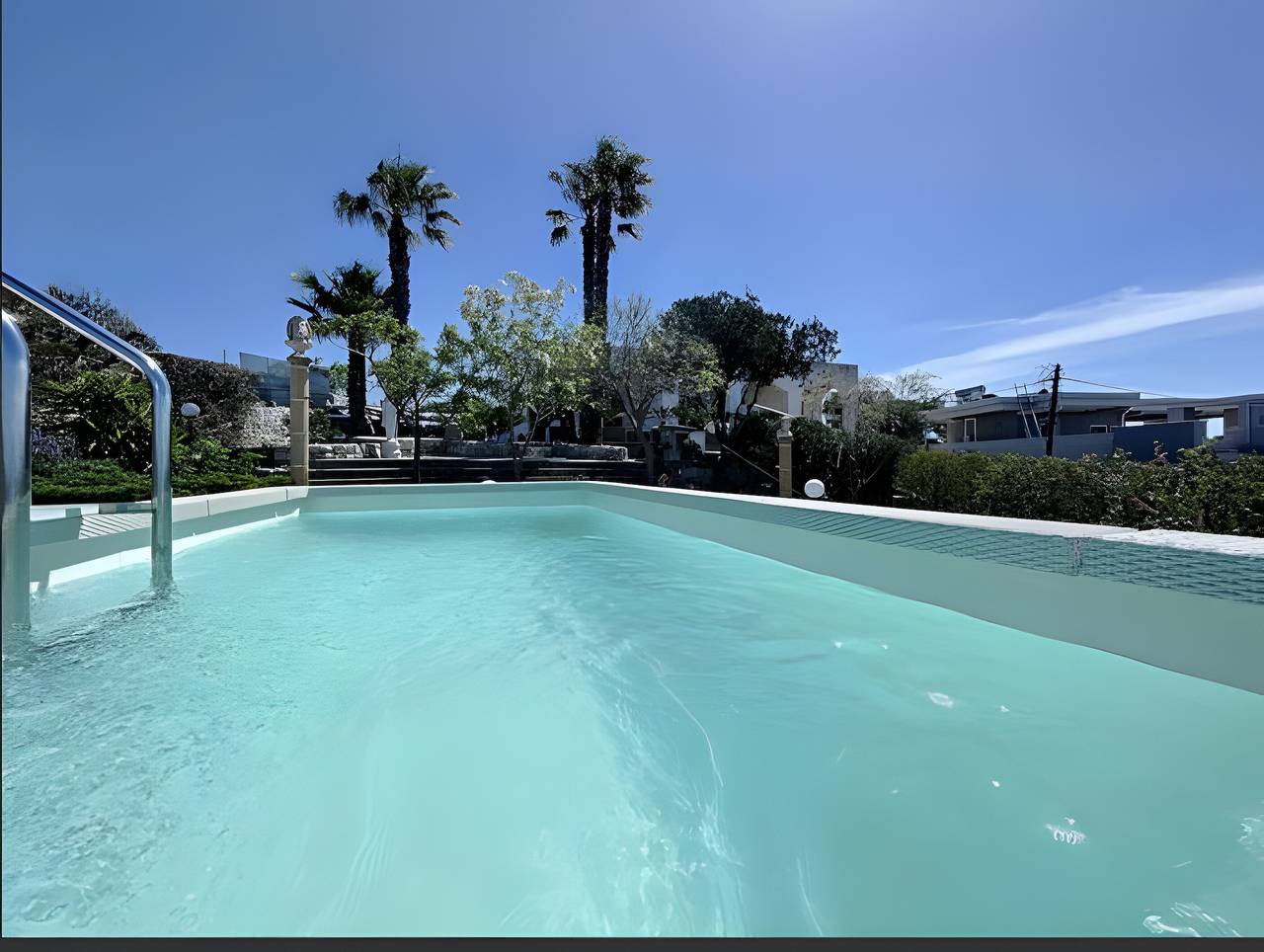 Villa Rusciu de lu Mare Superior cerca de la playa y con piscina privada in Torre Vado, Golfo de Tarento