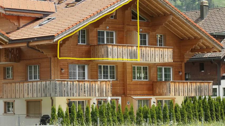 Ferienwohnung für 6 Personen, mit Balkon