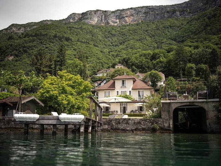 Chalet para 12 personas, con balcón y vistas además de vistas al lago y jardín - 1