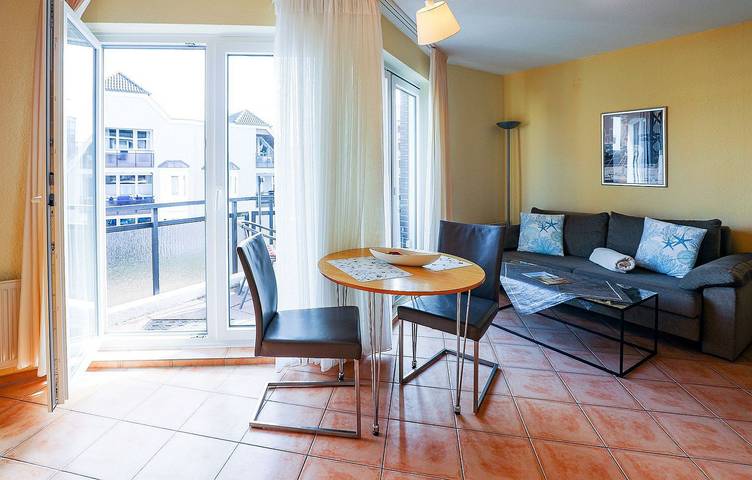 Ferienwohnung für 2 Personen, mit Balkon und Sauna in Duhnen