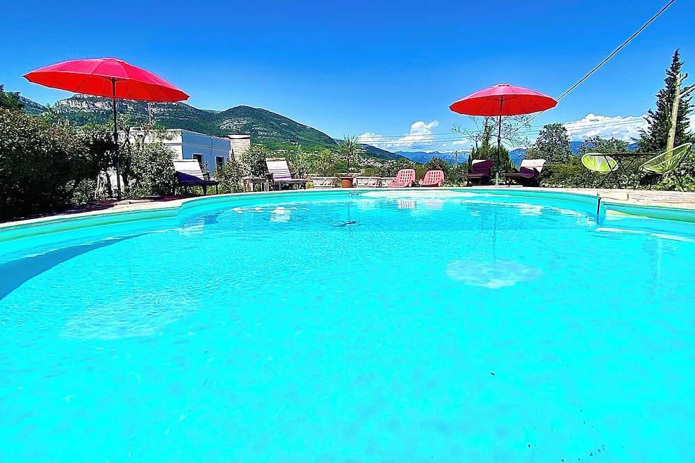 Villa Nice Côte d'Azur private pool (downstairs) in La Gaude, Cannes region