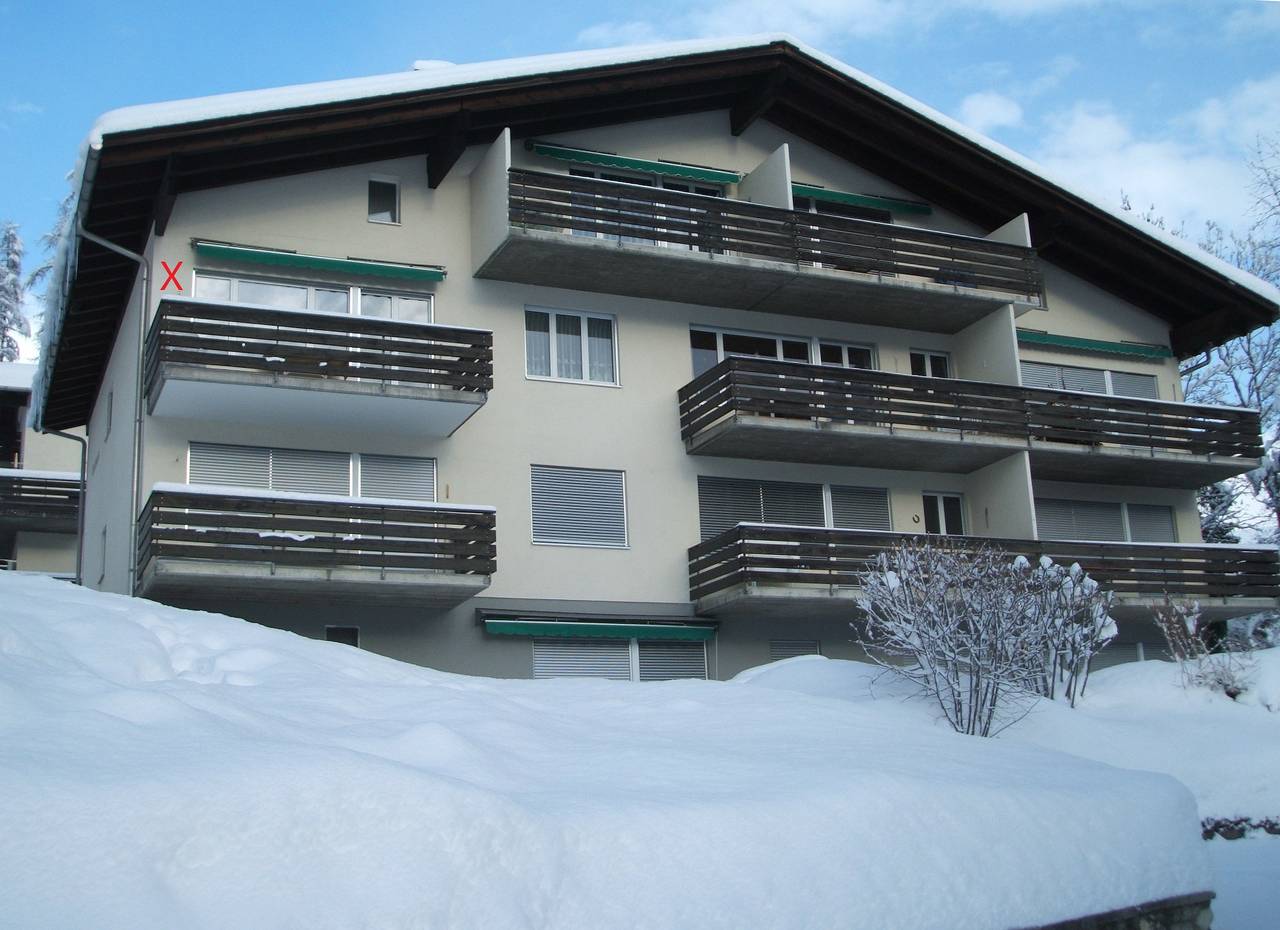 Ganze Ferienwohnung, Casa Guardamunt - 3.5 Zimmerwohnung in Laax Dorf, Laax