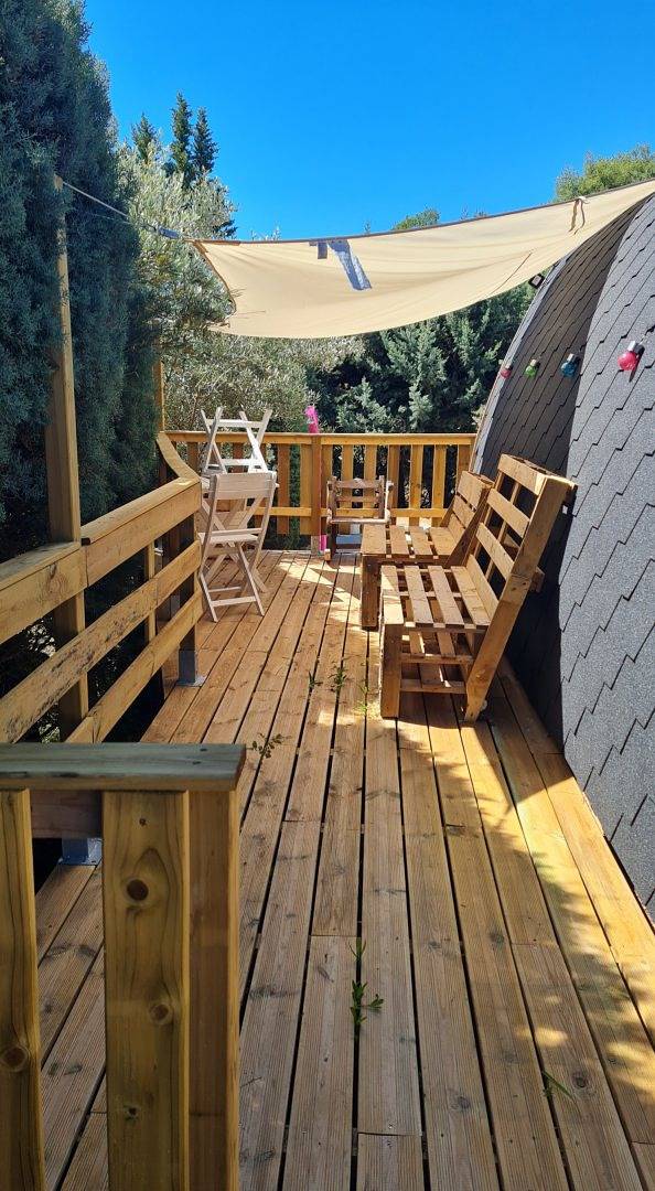 Gîte pour 4 personnes, avec balcon et piscine ainsi que jacuzzi et jardin - 1