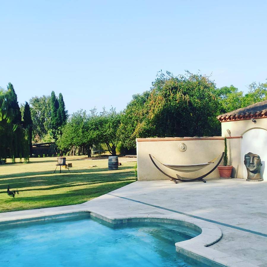Double Room with Pool View in Claira, Côte méditerranéenne (France)