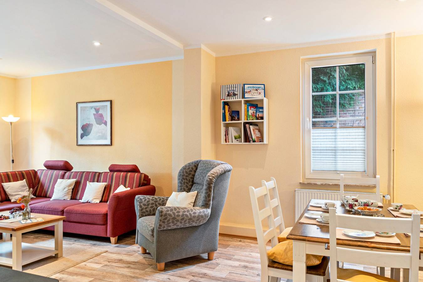 Holiday Home 'Ferienhaus, 110qm, 3 Schlafzimmer' with Shared Terrace, Shared Garden and Wi-Fi in Wangermeer, Wangerland