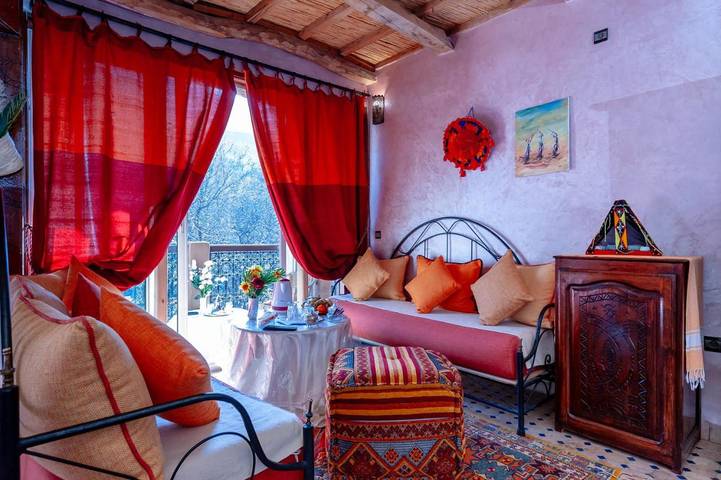 Chambre d’hôte pour 2 personnes, avec jardin ainsi que terrasse et piscine dans Imlil - 3