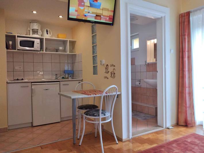 Studio für 2 Personen, mit Balkon am Balaton