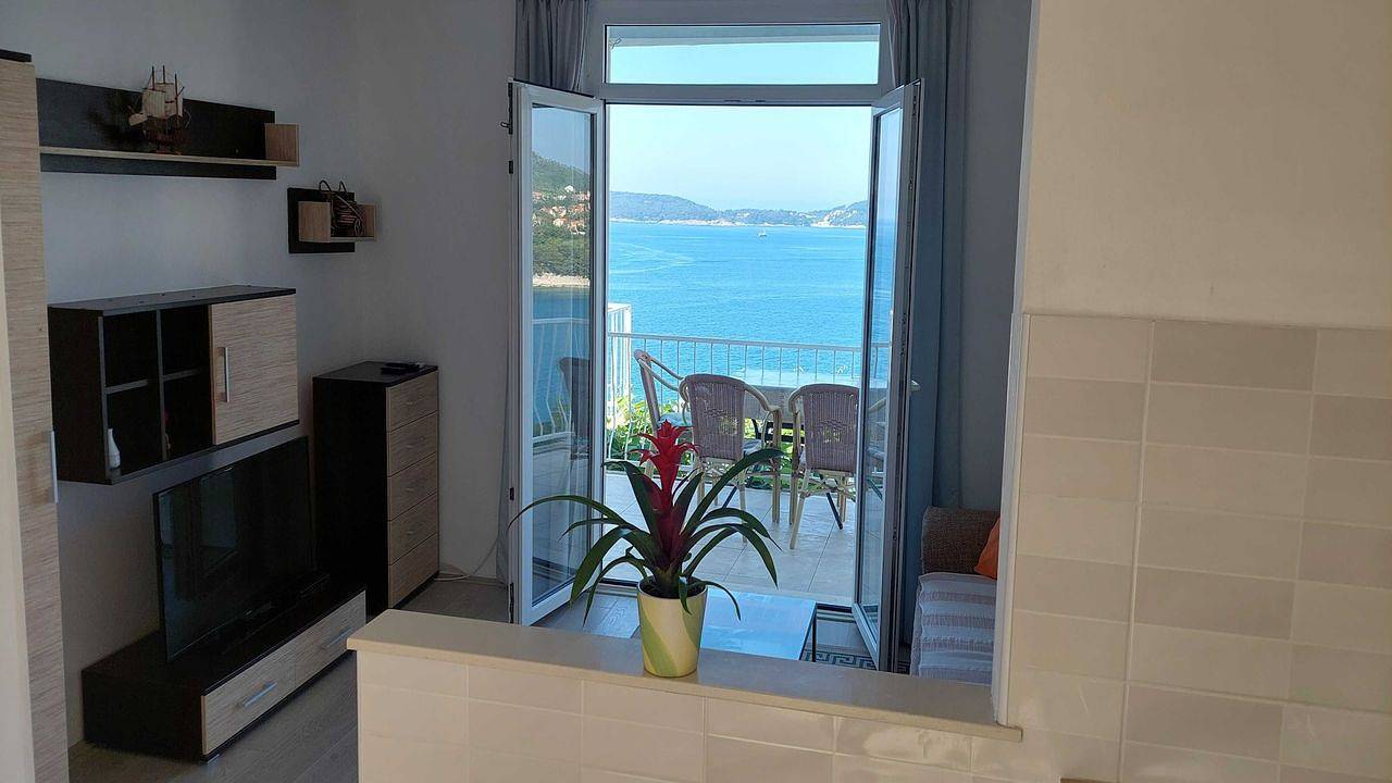 Apartamento vacacional entero, Ferienwohnung für 4 Personen (60 m²) in Štikovica in Zaton, Grad Dubrovnik