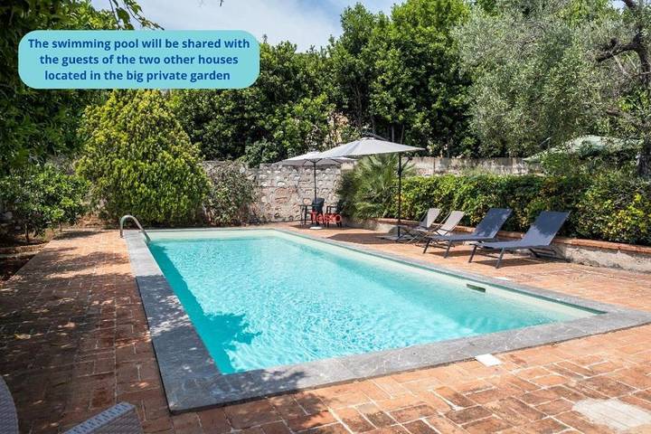 Villa für 4 Personen, mit Garten und Ausblick sowie Pool in Palermo - 2