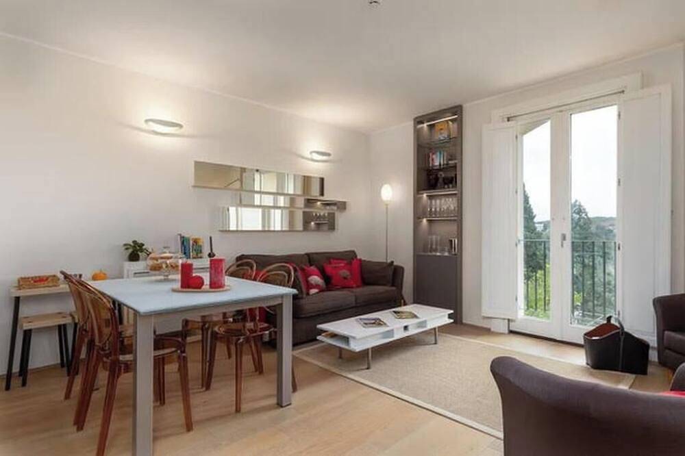 Ganze Wohnung, Lovely one-bedroom apartment in Castefalfi in Castelfalfi, Montaione