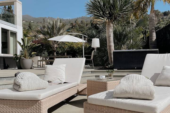 Villa für 2 Personen, mit Whirlpool und Pool, mit Haustier in Tijarafe