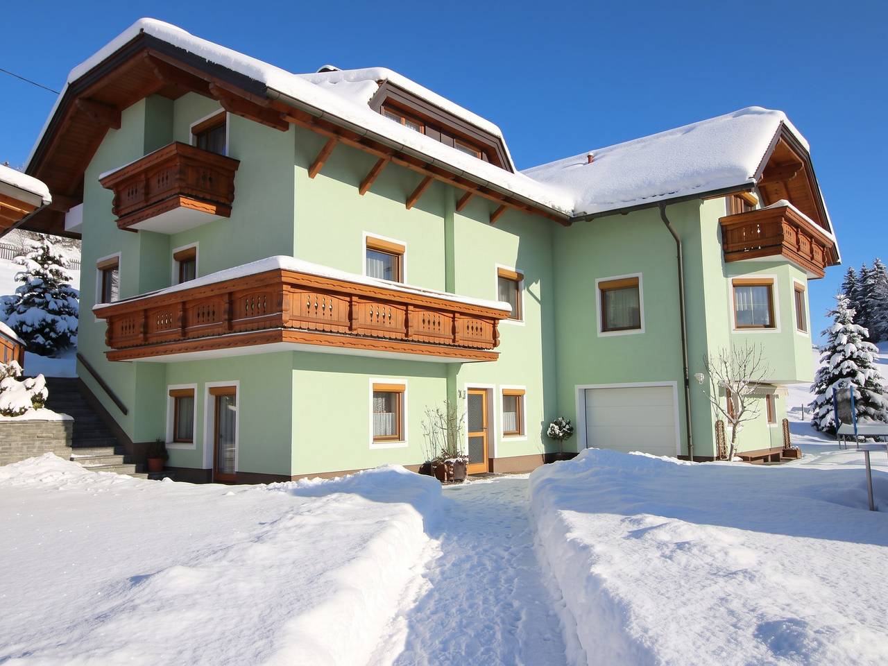 Ganze Wohnung, Gemütliches Apartment mit großem Garten und Pool in Liebenfels, Mittelkärnten