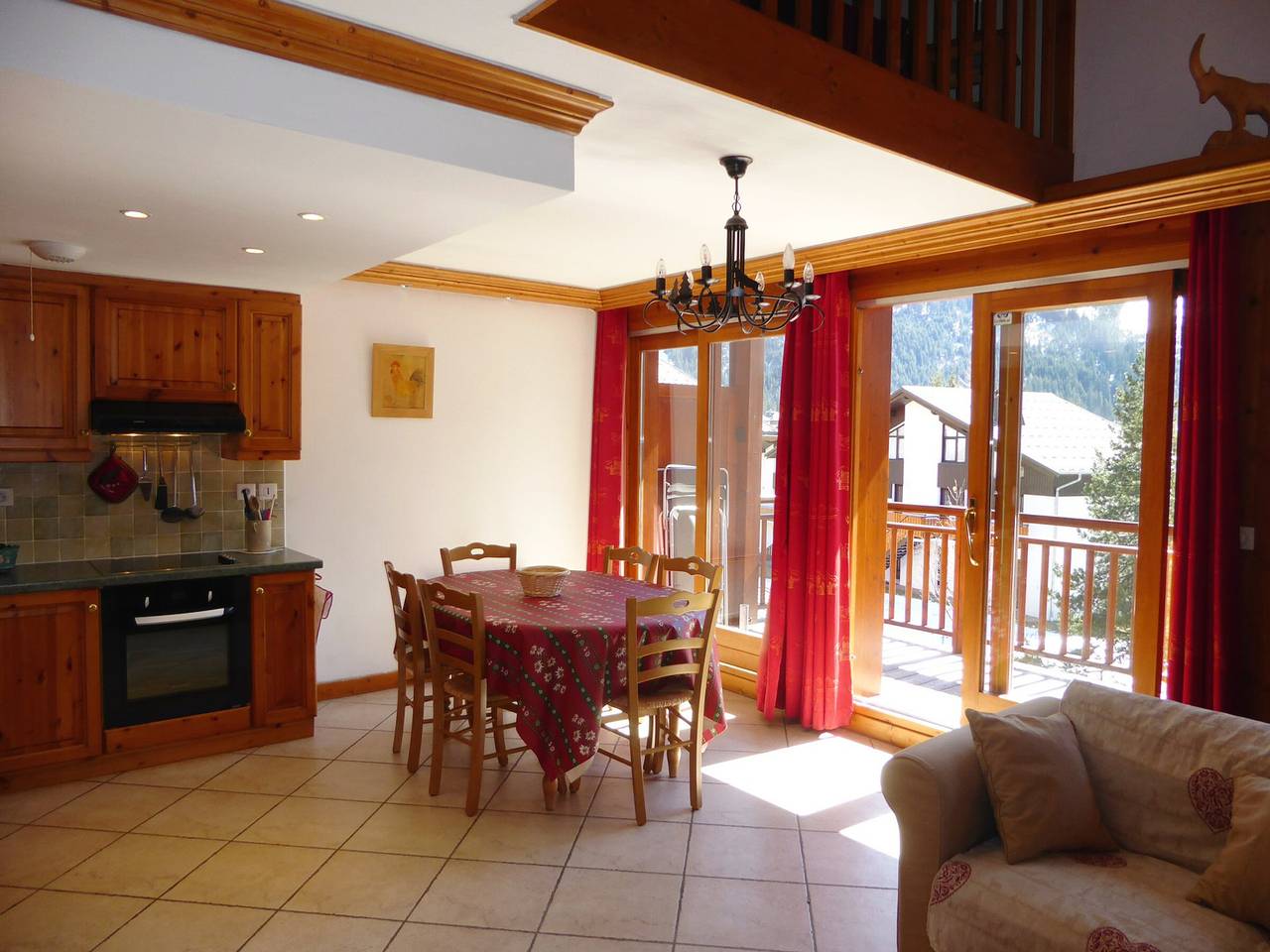 Ganze Wohnung, Duplex 4 Zimmer, Südbalkon, Garage, 6 Pers in Pralognan-la-Vanoise, Nationalpark Vanoise
