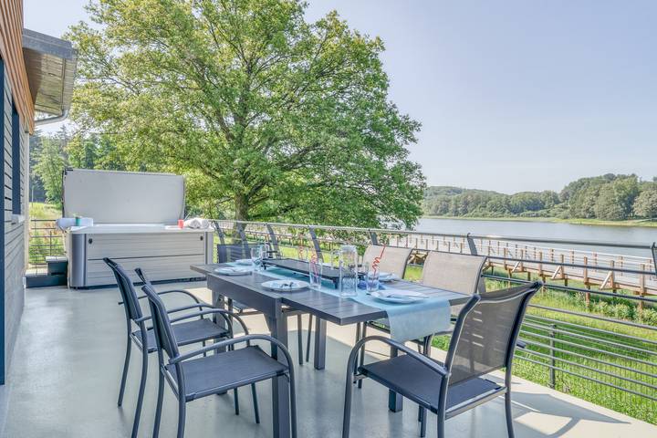 Maison de vacances pour 6 personnes, avec Jacuzzi ainsi que Terrasse et Jardin