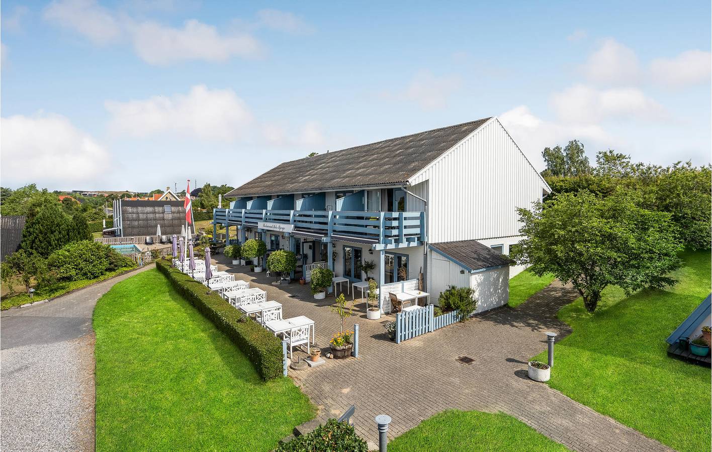 Ganze Ferienwohnung, Ferienwohnung für 4 Personen mit Terrasse in Knebel, Süddjursland