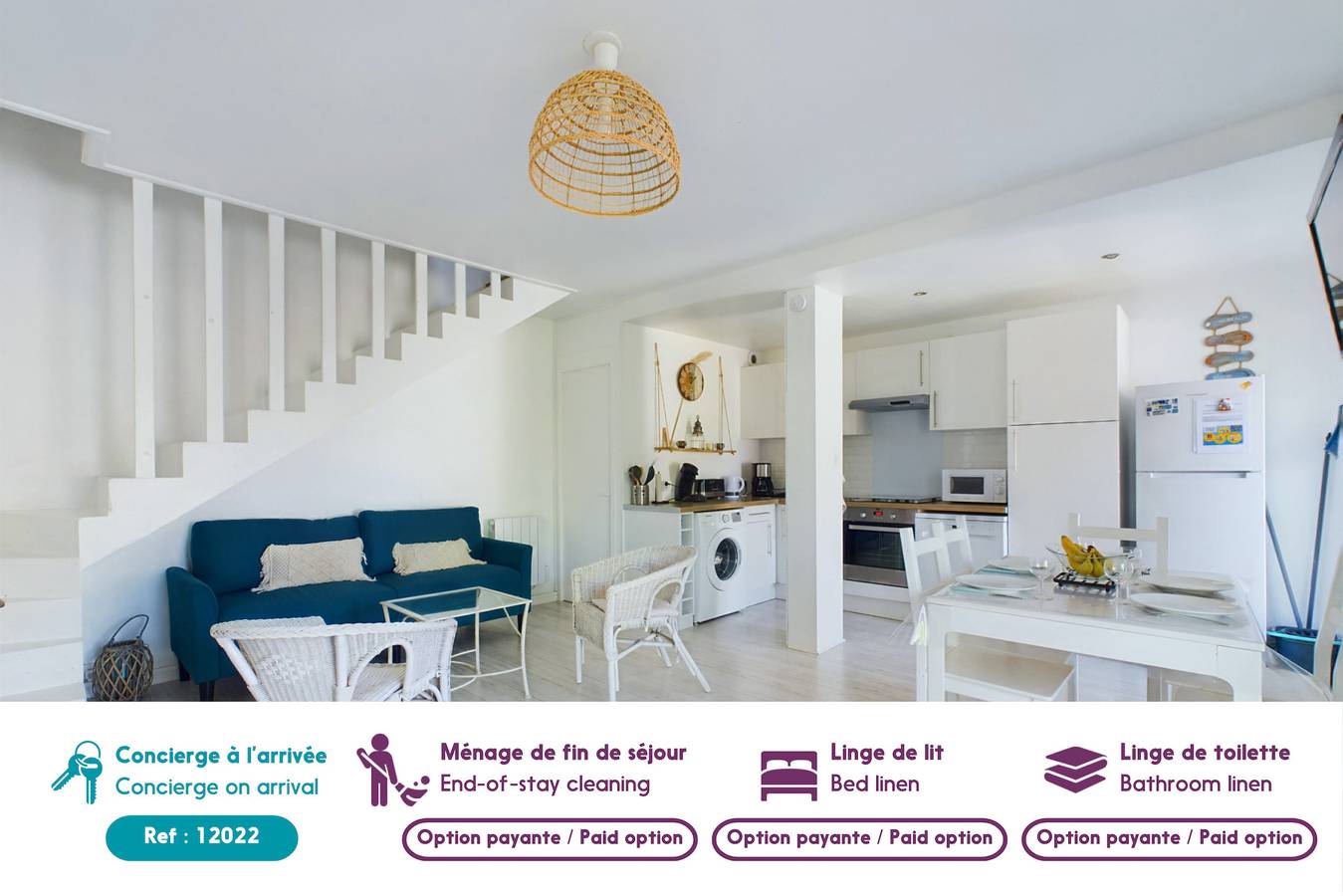 À 550m de la plage, jolie maison pour 5 in Saint-Hilaire-de-Riez, Vandea