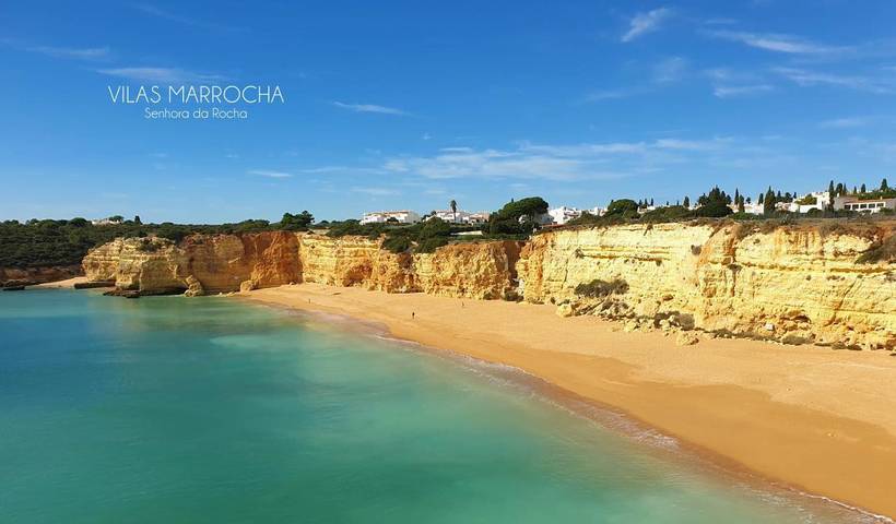 Club vacances pour 4 personnes, avec piscine et jardin ainsi que vue et bassin pour enfant en Algarve