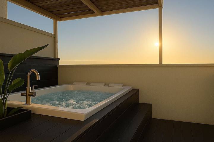 Chalet pour 2 personnes, avec jardin - 1