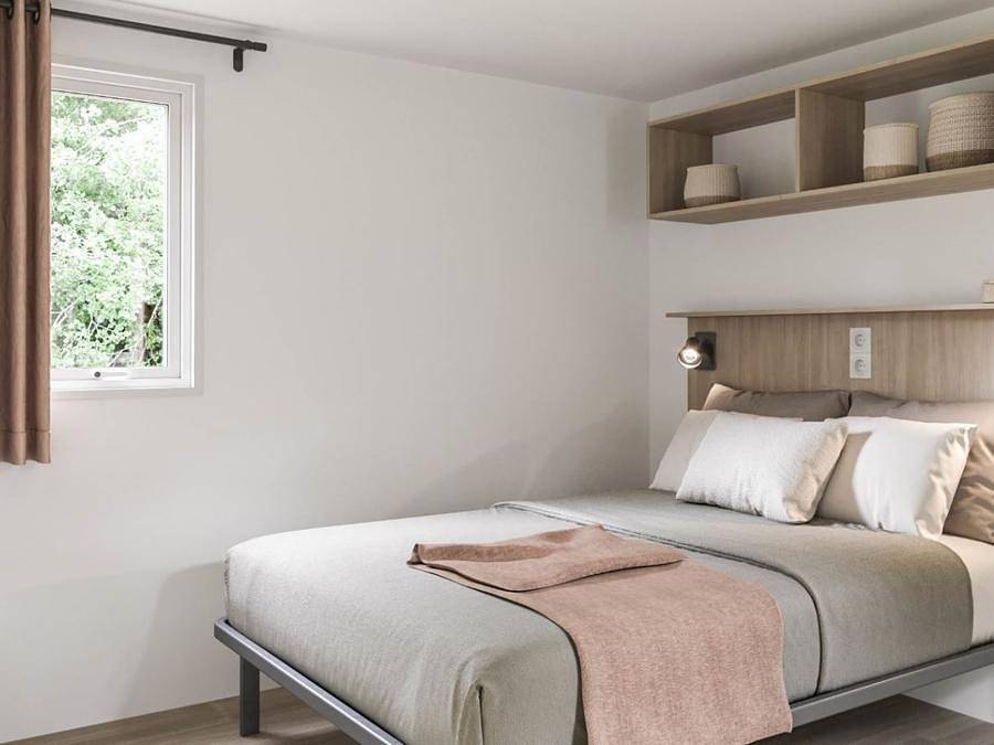 Camping Porte de Provence - Mobilhome 4 personnes - Confort 2 chambres 4 personnes clim Pmr in Mirmande, Région de Valence